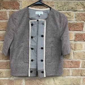 Andre Oliver - Linen Short Sleeved Blazer